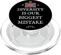 Gran BRETAÑA PATRIOTAS Orgullosos BRITÁNICO Orgullo BRITÁNICO Diversidad Error PopSockets PopGrip para MagSafe