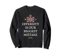 Gran BRETAÑA PATRIOTAS Orgullosos BRITÁNICO Orgullo BRITÁNICO Diversidad Error Sudadera
