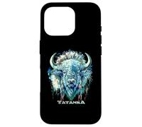 Gran Búfalo Blanco Nativo Americano Animal Espíritu Sagrado III Carcasa para iPhone 16 Pro