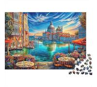 Gran Canal de Venecia Rompecabezas 1000 Piezas para Adultos Y Niños, Puzzle Entretenimiento Creativo En Familia 70x50cm/1000pcs