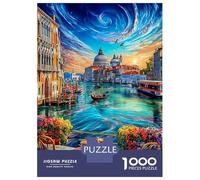 Gran Canal, Venecia Rompecabezas 1000 Piezas Puzzle - Juego Didáctico para Adultos Y Niños, 70x50cm/1000pcs