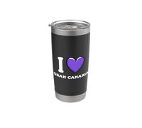 Gran Canaria Amor Vaso térmico de acero inoxidable de doble pared