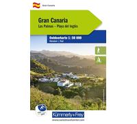 Gran Canaria ES: Mit Las Palmas, Playa del Inglés. Touren für Wanderer, Biker und mehr! Wetterfest und leicht lesbar (Outdoor maps Spain)