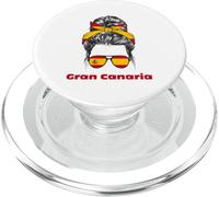 Gran Canaria España Señora Bandera España PopSockets PopGrip para MagSafe