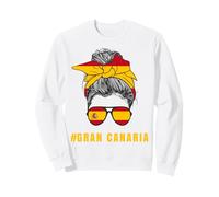 Gran Canaria Española Señora España Bandera Sudadera