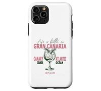 Gran Canaria La Vida Es Mejor En Canarias Souvenir Carcasa para iPhone 11 Pro