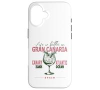 Gran Canaria La Vida Es Mejor En Canarias Souvenir Carcasa para iPhone 16