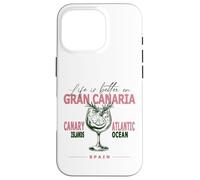 Gran Canaria La Vida Es Mejor En Canarias Souvenir Carcasa para iPhone 16 Pro