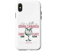 Gran Canaria La Vida Es Mejor En Canarias Souvenir Carcasa para iPhone X/XS
