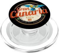 Gran Canaria Loro Islas Canarias España Vintage Souvenir PopSockets PopGrip para MagSafe