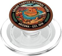 Gran Cañón Arizona Round Travel Souvenir Turista Regalo PopSockets PopGrip para MagSafe