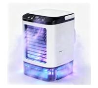 Gran Capacidad Ar Acondicionado Portatil, Depósito 900ml,con Caja De Hielo,3 Velocidades Mini Acondicionador De Aire 2 Modos de Nebulización,LED Coloridos Adecuado Para El Hogar Y La Oficina