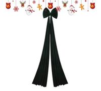 Gran Cinta : Serpentina Navideña Gigante, Gran Decoración Floreciente, Característica De Entrada Alegre, Estilo De Celebración De Color Rojo, Decoración De Cinta Grandecon Sombra Verde Oscuro