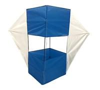 Gran cometa en forma de cubo con forma de caja, cometa suave, resistente a desgarros, deportes al aire libre, calidad de juego, fácil de volar, estéreo, gigante, subida, para niños, moscas