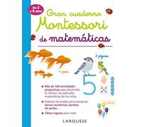 Gran cuaderno Montessori de matemáticas (LAROUSSE - Infantil / Juvenil - Castellano - A partir de 3 años)