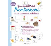Gran cuaderno Montessori de mis primeras palabras (LAROUSSE - Infantil / Juvenil - Castellano - A partir de 3 años)