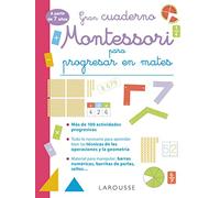Larousse – Gran cuaderno Montessori para progresar en mates – A partir de 7 años