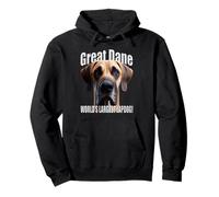 Gran danés - ¡El Perro faldero más Grande del Mundo! - Gran danés Cervatillo Sudadera con Capucha