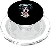 Gran Danés Heavy Metal Angry Music Rock N Roll Concierto Punk PopSockets PopGrip para MagSafe