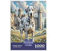 Gran danés Puzzle Imposible,desafío para Adultos Juego Educativo 1000 Piezas Obra De Arte De Juego De para Adultos, Regalos A Partir De 14 Años 38x26cm/1000pcs