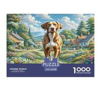 Gran Danés Puzzles 1000 Pieza Ajuste Adultos O Familias Juntos Puzzles Desafiantes Regalos para Hombres Cartón 100% Reciclado Decoración del Hogar 52x38cm/1000pcs