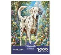 Gran danés Puzzles Imposible,desafío para Adultos Juego Educativo 1000 Piezas Obra De Arte De Juego De para Adultos, Regalos A Partir De 14 Años 38x26cm/1000pcs