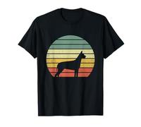 Gran Danés Retro Vintage 60s 70s Sunset Dogs Lovers Camiseta