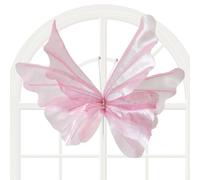 Gran decoración de pared de 3D - Seda de 20 pulgadas, decoración de mariposas de ensueño | Decoración interior y exterior Para, puerta, comedor, terraza | Boda, Vacaciones, Nacimiento