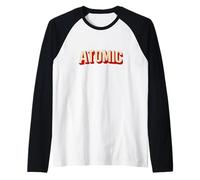 Gran discurso del Emblema atómico Camiseta Manga Raglan