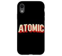 Gran discurso del Emblema atómico Carcasa para iPhone XR