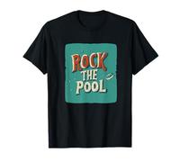 Gran disfraz de Rock the Pool para adultos y niños Camiseta