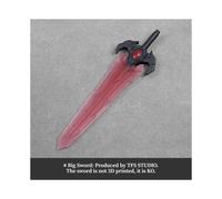 (Gran espada roja) Para kits de mejora de Legacy Scourge, rueda de capa, reposición de piezas, espada