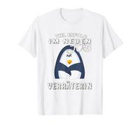 Gran éxito en el Nuevo Trabajo traidora Despedida Cambio de Trabajo Camiseta gráfica económica, Hombre, Blanco, XL