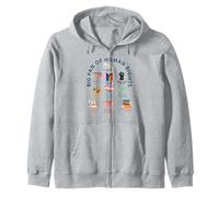 Gran Fan de los Derechos Humanos | Libertad para Todos Diseño de Igualdad Sudadera con Capucha