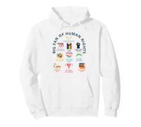 Gran Fan de los Derechos Humanos | Libertad para Todos Igualdad Diseño Sudadera con Capucha