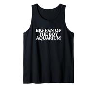 Gran Fan del Niño Acuario Divertido Gay Hockey Orgullo Meme Broma Camiseta sin Mangas