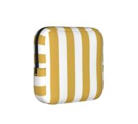 Gran Franja Amarilla y Blanca de cabaña,Bolsas para Guardar compresas sanitarias, Bolsas para la menstruación para Mujeres y Adolescentes.