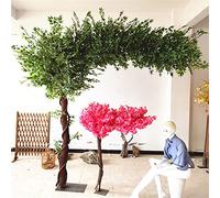 Gran Gran Verde Artificial Plantas de simulación de árboles de Interiores Decoración del Interior del Hotel Sala de Estar de la Boda Decoración del Centro Comercial del Hotel 2.8x2.8m/9.2x9.2ft