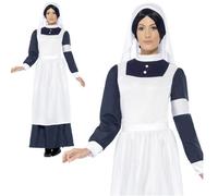 Gran Guerra Enfermera Damas Libro Día Disfraz Elegante Victoriano Dickens