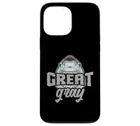 Gran humor de tiburón gris para familiares de pelo gris viejos amigos Carcasa para iPhone 13 Pro Max