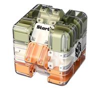 Gran laberinto, rompecabezas 3D, cubo de laberinto - emocionante juego de pensamiento, rompecabezas de entrenamiento muy difícil, cubo mágico y bola (Chartreuse)