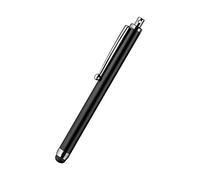 Gran lápiz capacitivo x3 para Oneplus 8 Smartphone Tablet Escribe Universal Pack de 3 (Negro)