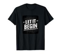 Gran Lema de Let it Begin Camiseta