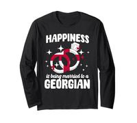 Gran Matrimonio Georgiano Wear Georgia Esposa Marido Manga Larga