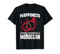 Gran Matrimonio Marroquí Diciendo Marruecos Esposa Marido Camiseta