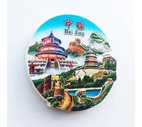 Gran Muralla China de Beijing Imán de Nevera 3D Resina de la Ciudad de Viaje Recuerdo Colección de Regalo Fuerte Etiqueta Engomada refrigerador