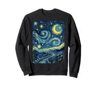 Gran Muralla China Noche Estrellada Historia del Arte Presente Sudadera