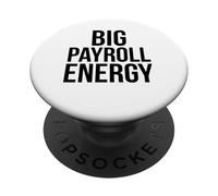 Gran NÓMINA ENERGÍA Divertido Recursos Humanos Finanzas Dinero PopSockets PopGrip Adhesivo