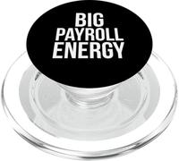 Gran nómina Energía Funny Finanzas Recursos Humanos Dinero PopSockets PopGrip para MagSafe