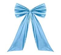 Gran nudo de Navidad gran decoración para casa pared puerta corona | Lazo decorativo gigante de Navidad para puerta decoraciones festivas para fondo